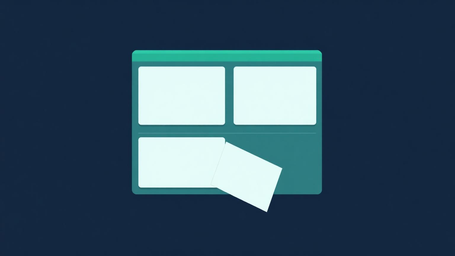 Seeing deal stages at a glance Isometric illustration of a kanban board with columns of cards and one card being moved forward