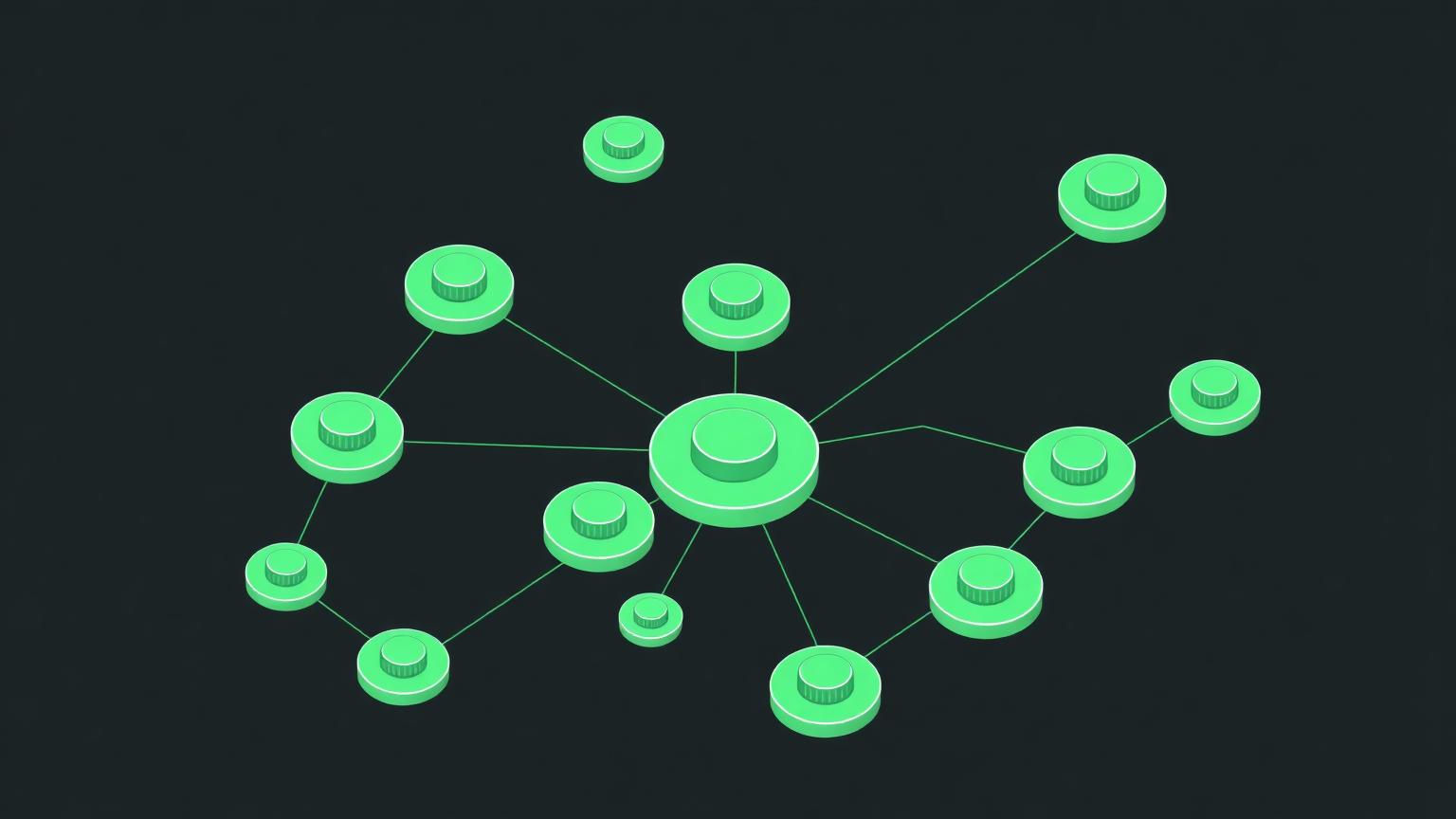 Isometric illustration of a rising stack of coins beside a timing dial